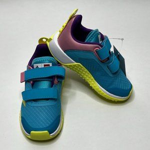 Adidas x LEGO Sport CF I Girls Running Sneaker FZ0403 PINK/BLUE Shoes